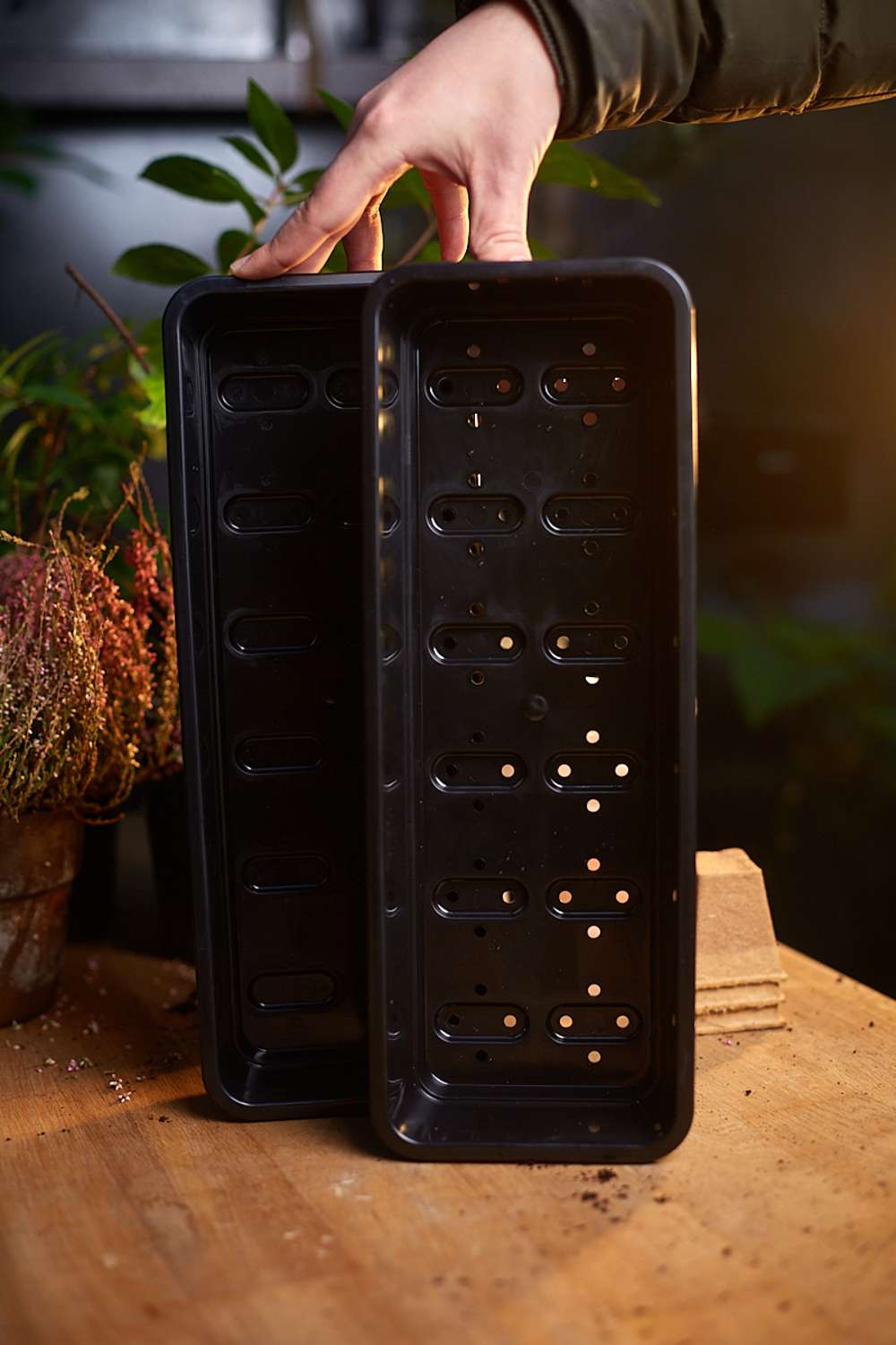 Smal såbakke uden huller